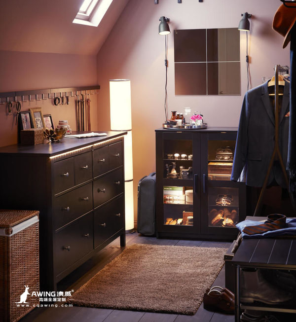 澳威全屋定制：衣帽间